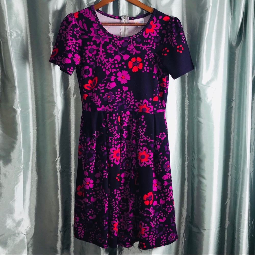 LuLaRoe Amelia Dress Sz Medium